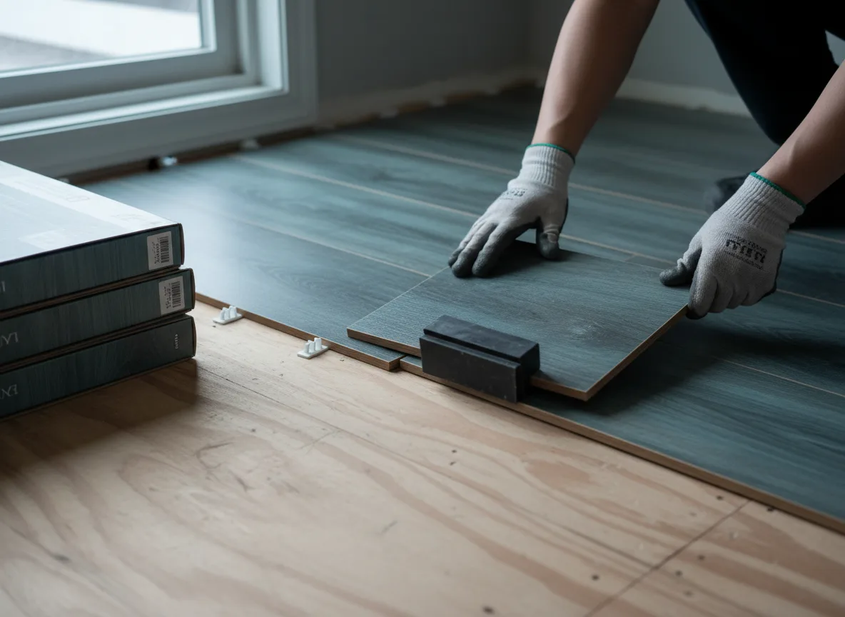 Luxury Vinyl Plank Installation company in Coralville, IA